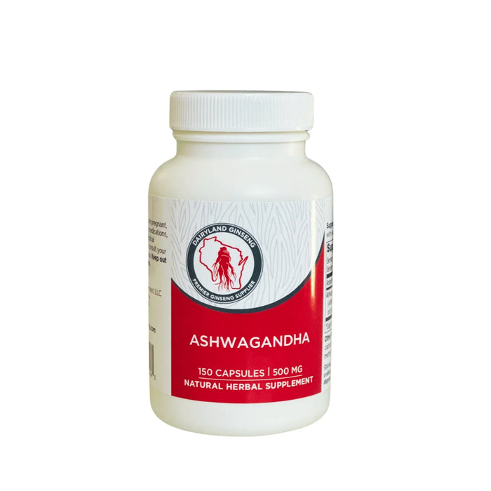 Ashwagandha Capsules - Dairyland Ginseng