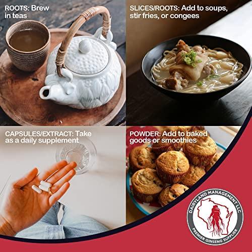 Wisconsin American Ginseng Powder - Dairyland Ginseng