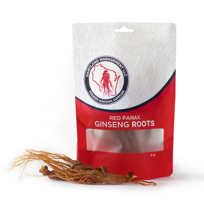 Red Korean Panax Ginseng Roots - Dairyland Ginseng