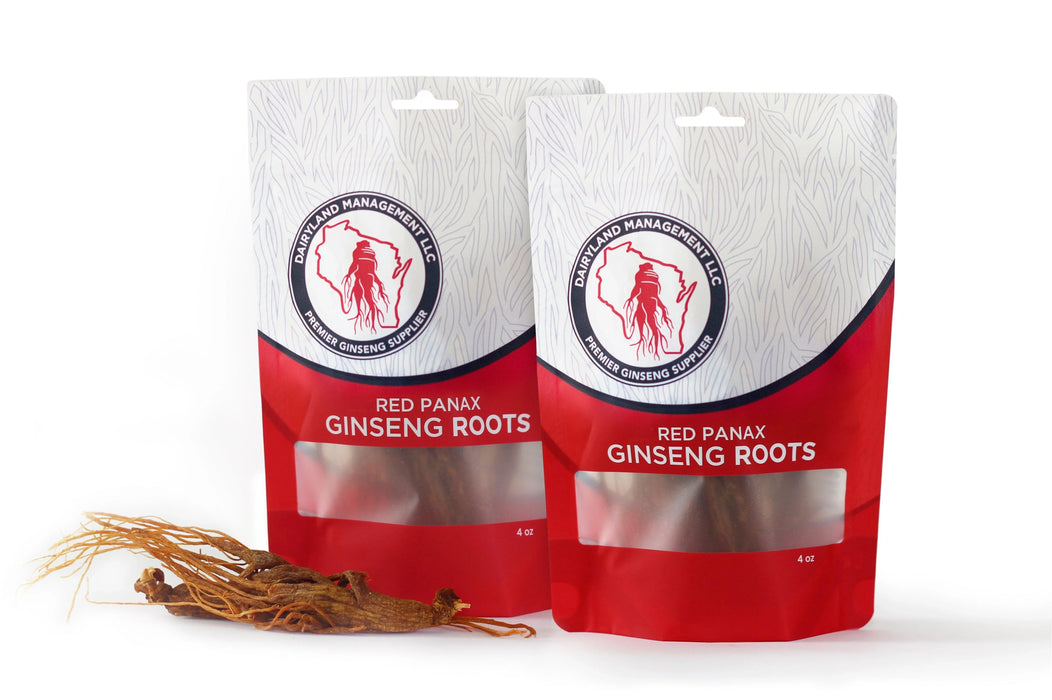 Red Korean Panax Ginseng Roots - Dairyland Ginseng