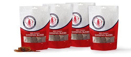 Red Korean Panax Ginseng Slices - Dairyland Ginseng