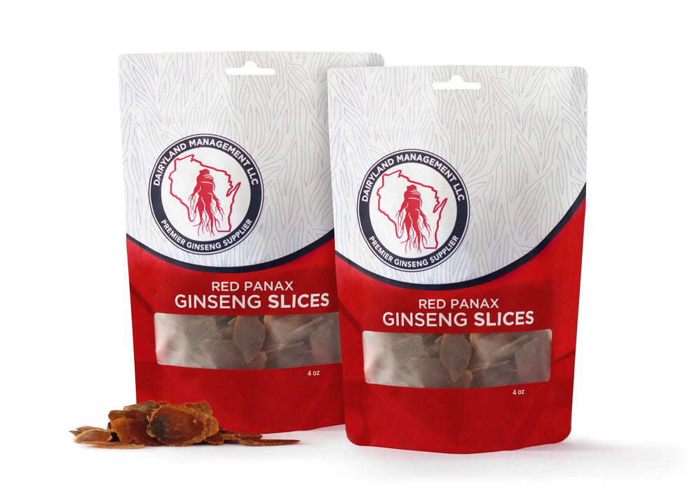 Red Korean Panax Ginseng Slices - Dairyland Ginseng
