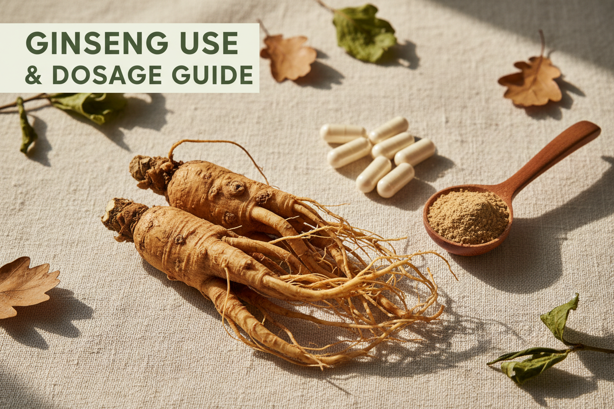 Ginseng Dosage Guide | Best Ginseng to Take Daily