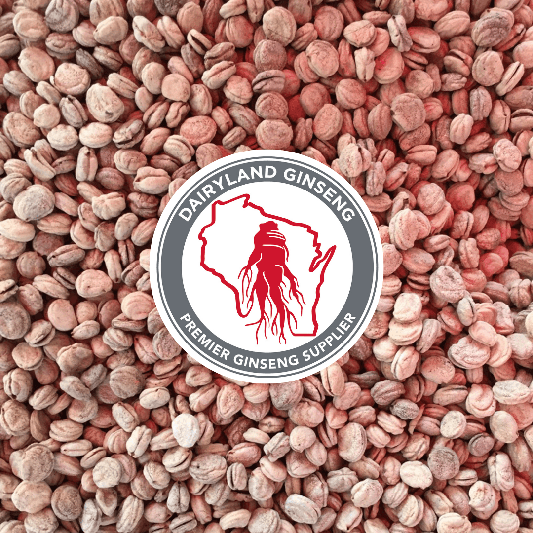Wisconsin American ginseng seeds, natural non-GMO, bulk farm-grown wellness ingredient