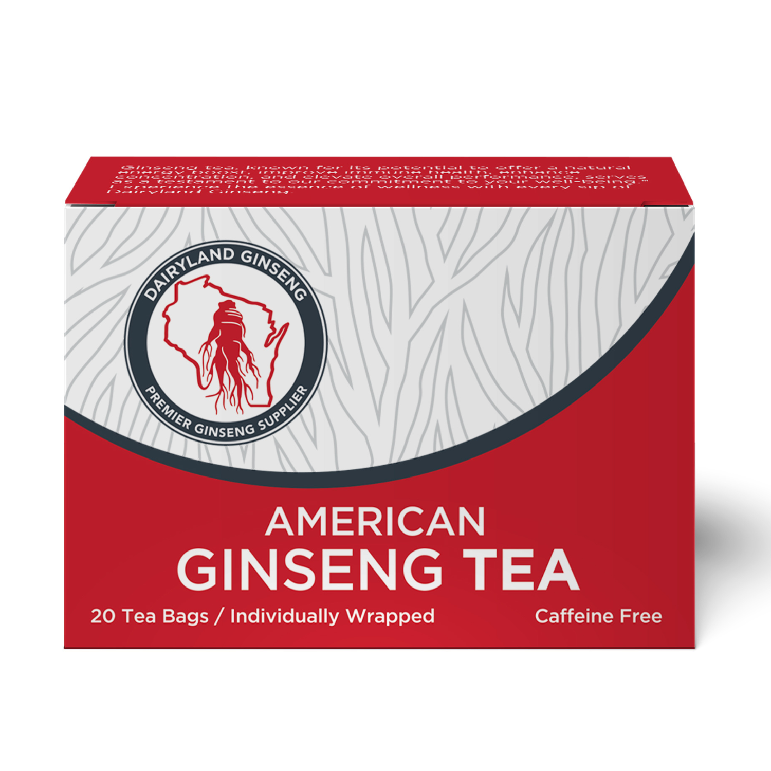 Wisconsin American Ginseng Tea Bags - Dairyland Ginseng