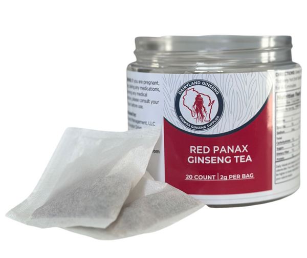 Red Korean Panax Ginseng Tea