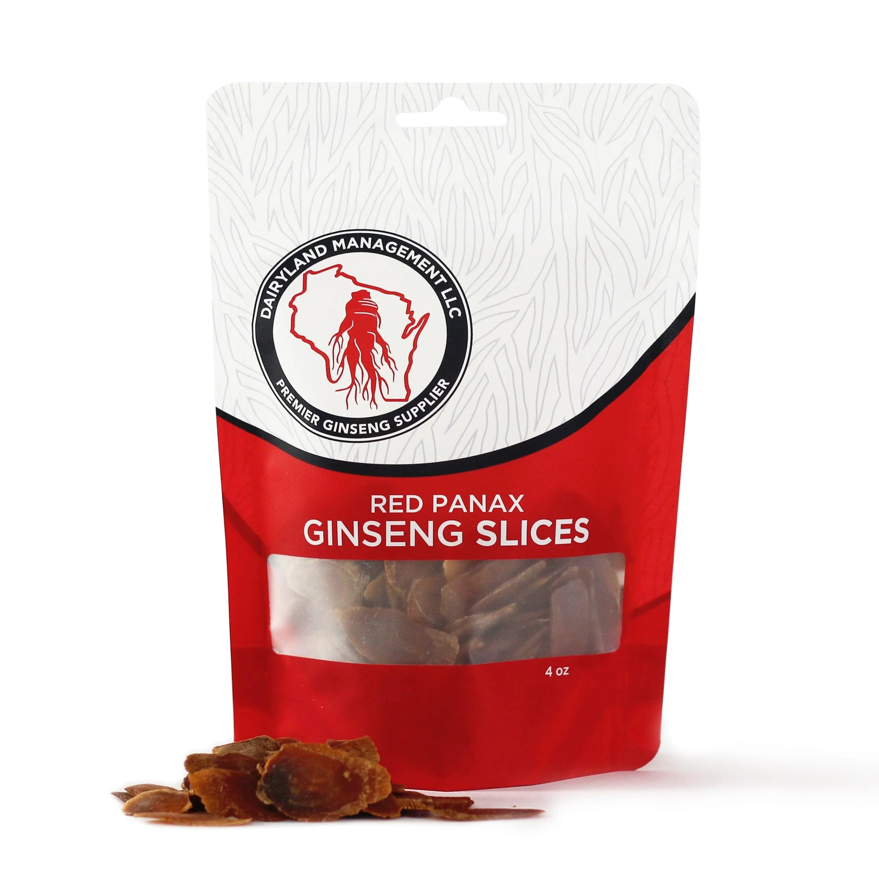 Red Korean Panax Ginseng Slices | Dairyland Ginseng